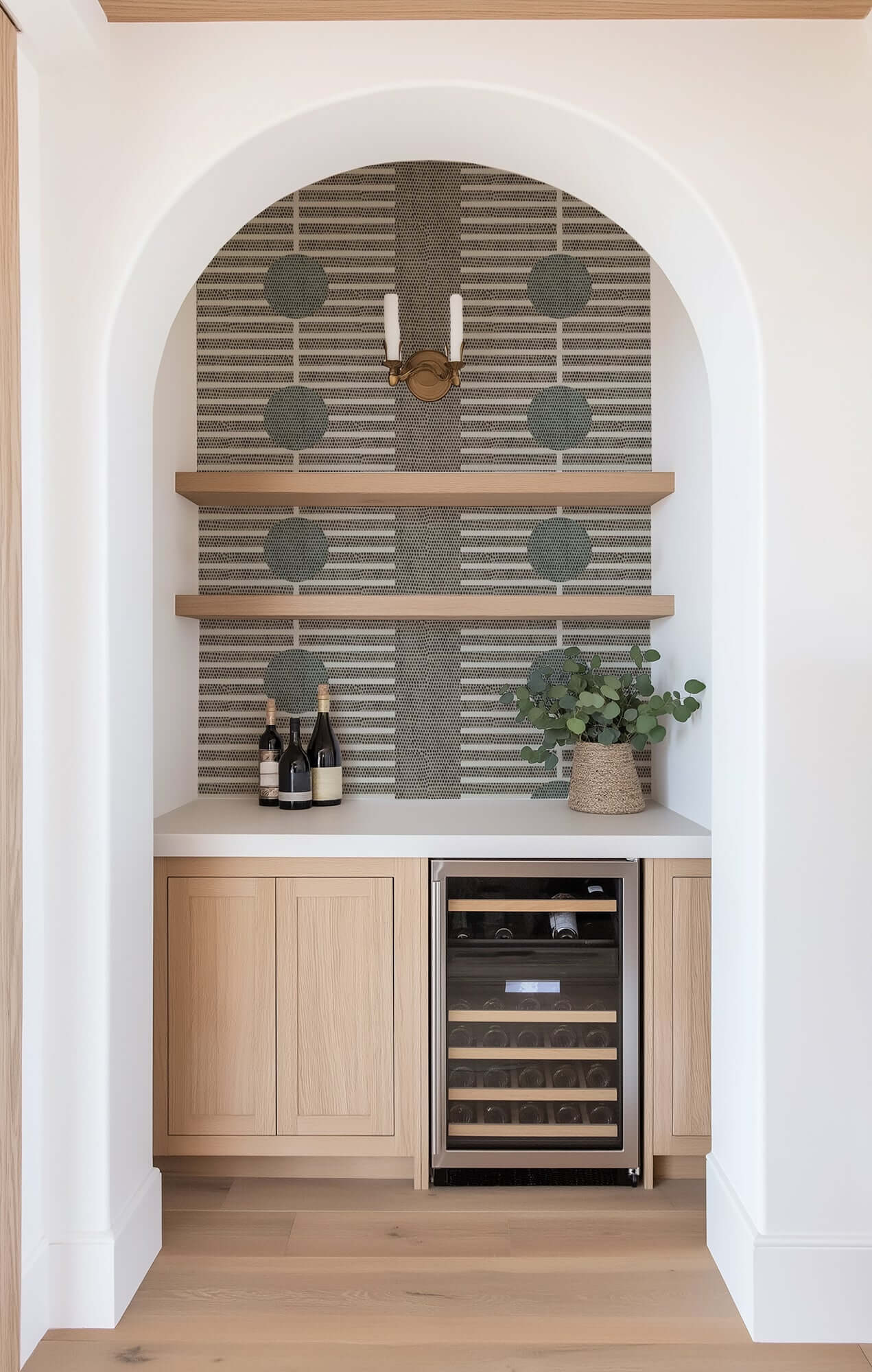 Mitchell Black Nomalanga Wallpaper - Sage Taupe