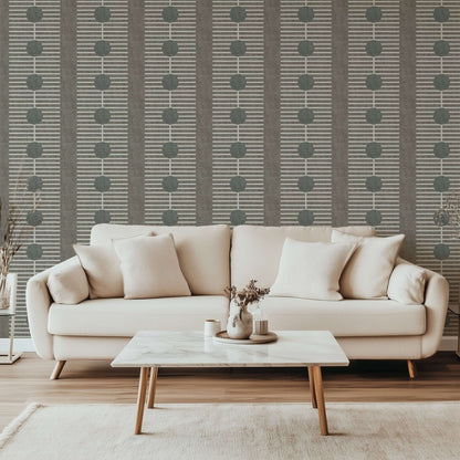 Mitchell Black Nomalanga Wallpaper - Sage Taupe
