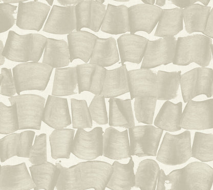 New Origins Brushed Ink Wallpaper - Taupe