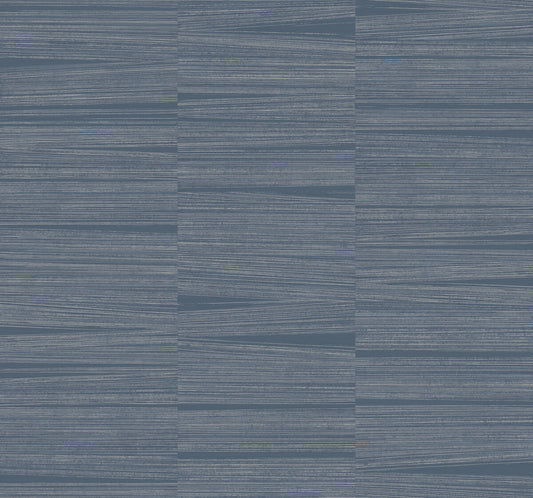 New Origins Line Stripe Wallpaper - Indigo