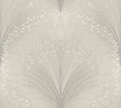 New Origins Papyrus Plume Wallpaper - Grey