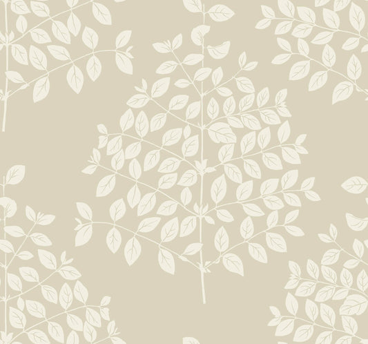 Candice Olson Modern Nature Second Edition Tender Wallpaper - Pearl & Taupe