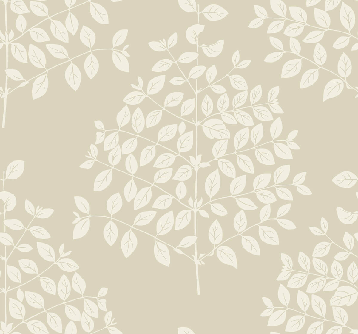 Candice Olson Modern Nature Second Edition Tender Wallpaper - Pearl & Taupe