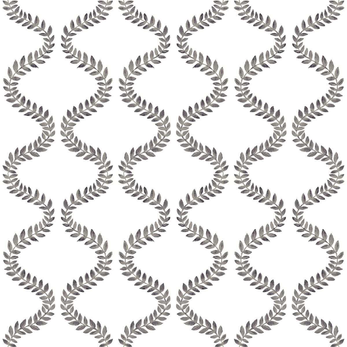 Mirth Studios Florentine Vine Trellis Peel & Stick Wallpaper - Soft Black