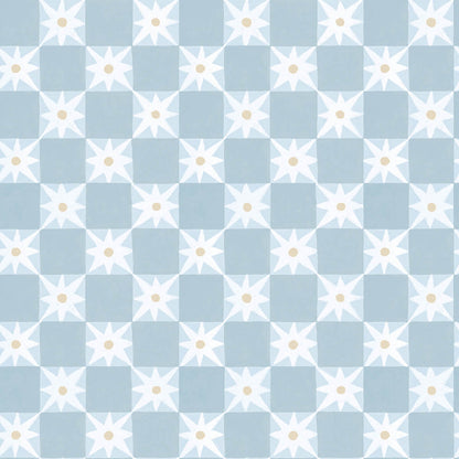 Mirth Studios Stardust Checkerboard Peel & Stick Wallpaper - Blue