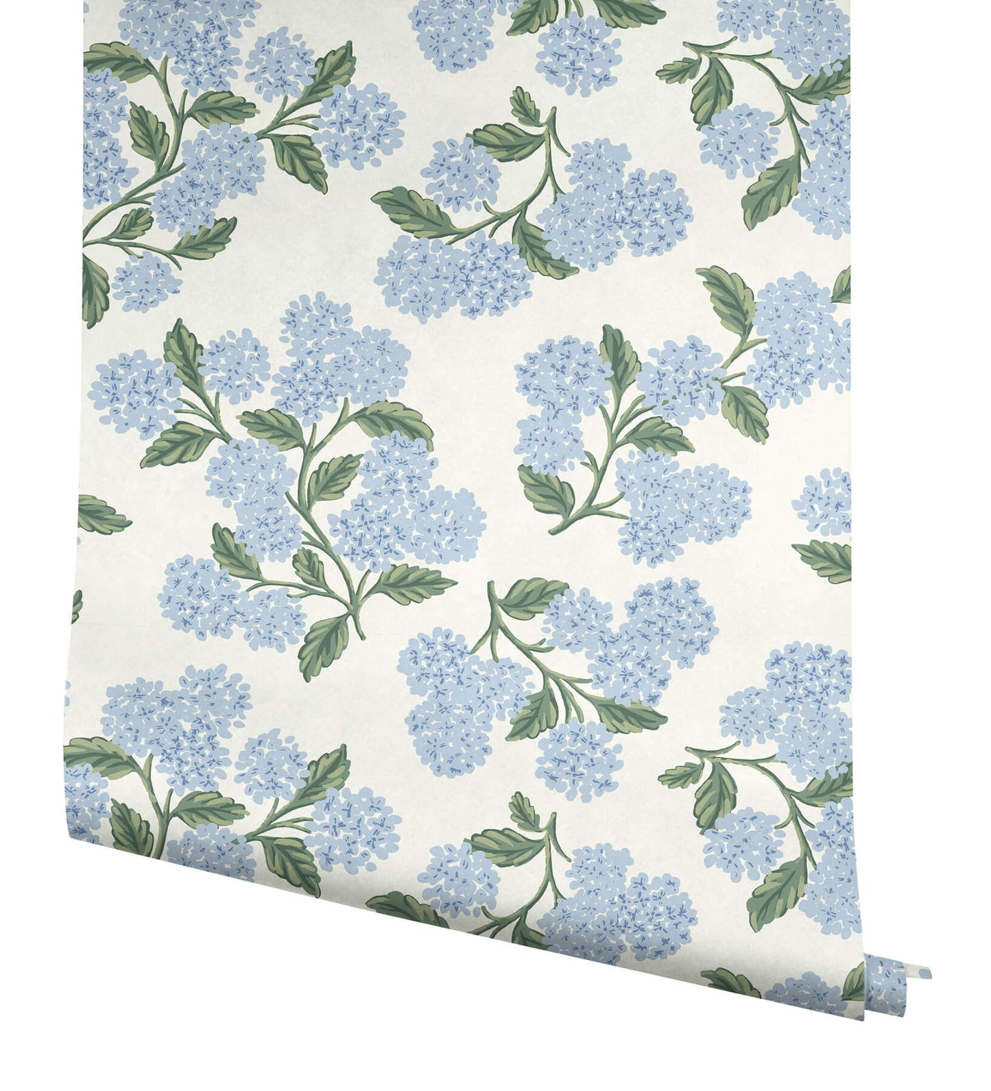 Rifle Paper Co. Hydrangea Peel & Stick Wallpaper - Blue & White