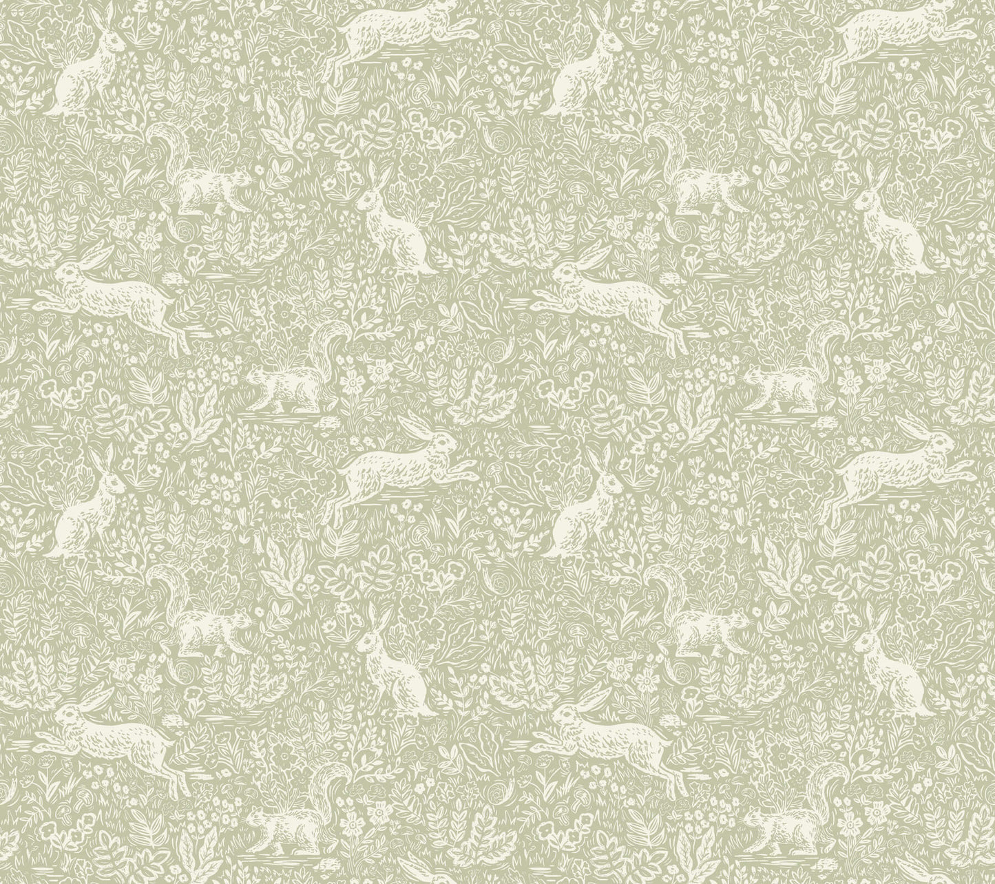 Rifle Paper Co. Fable Peel & Stick Wallpaper - Mint