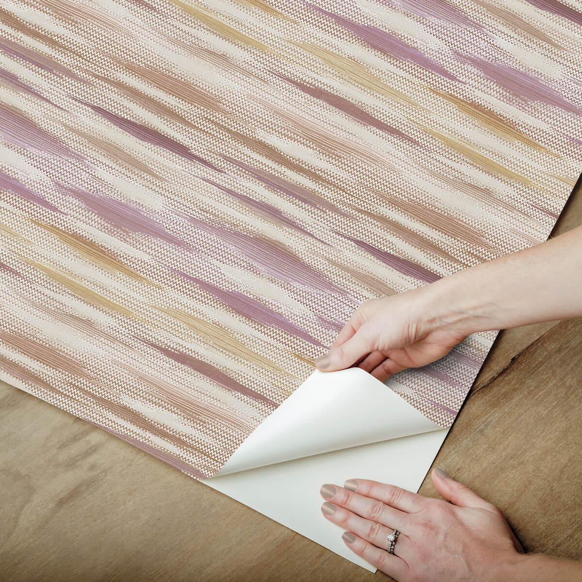 PSW1648RL York Missoni Fireworks Mauve Peel & Stick Wallpaper