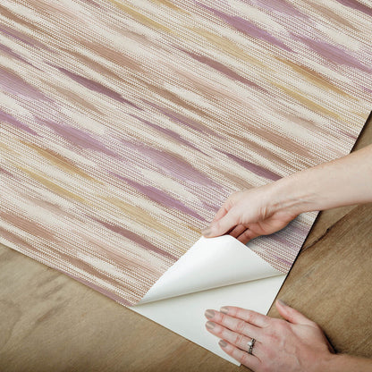 Missoni Fireworks Peel & Stick Wallpaper - Mauve