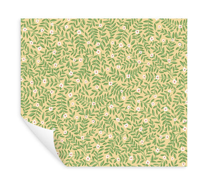Rifle Paper Co. Elodie Peel & Stick Wallpaper - Gold