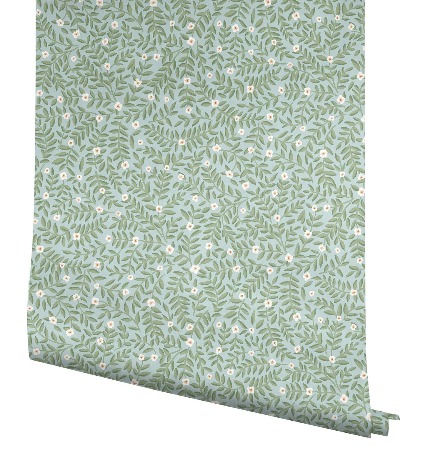 Rifle Paper Co. Elodie Peel & Stick Wallpaper - Light Blue