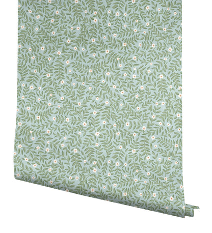 Rifle Paper Co. Elodie Peel & Stick Wallpaper - Light Blue