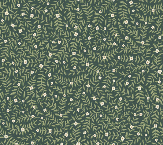 Rifle Paper Co. Elodie Peel & Stick Wallpaper - Emerald