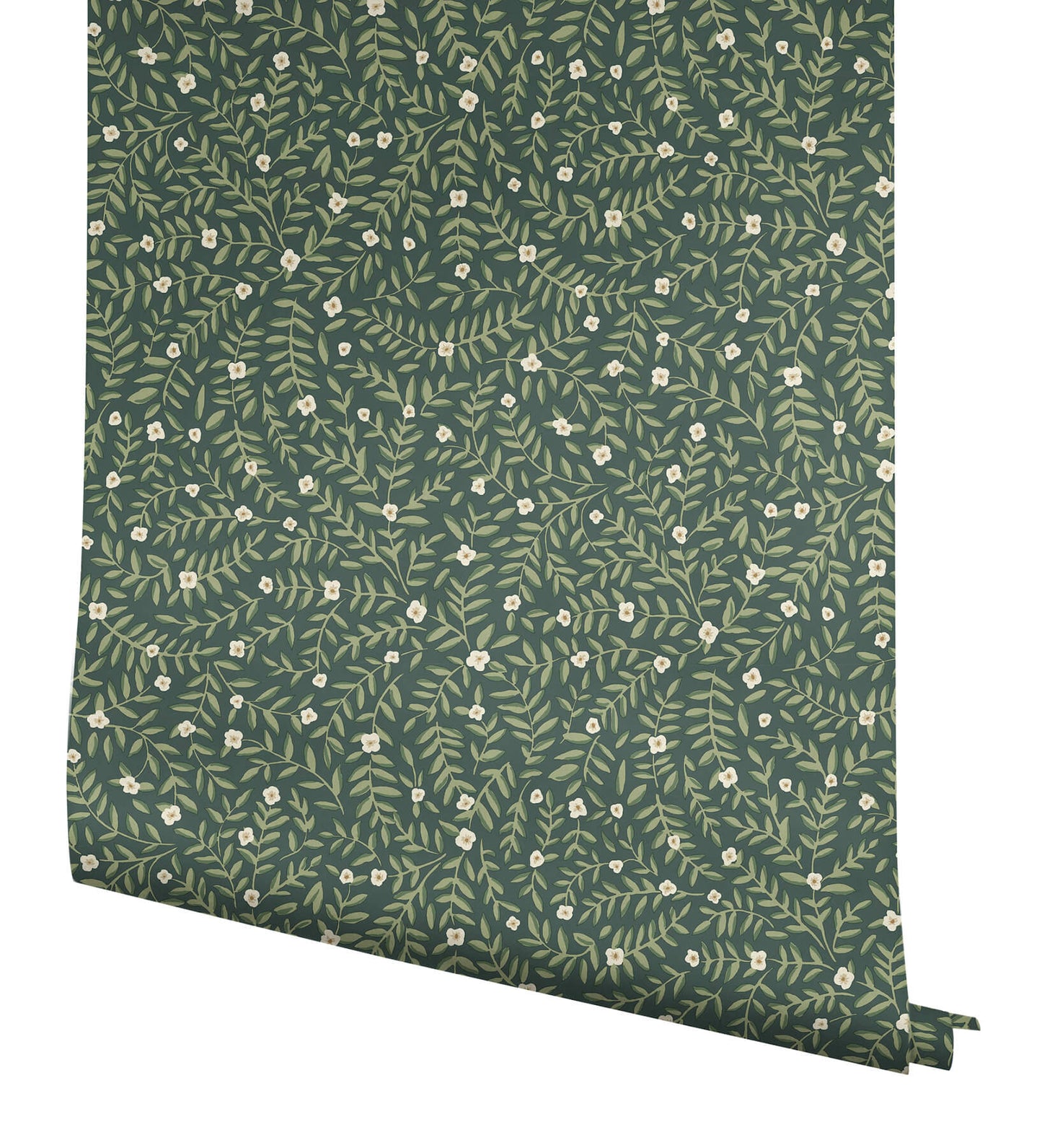 Rifle Paper Co. Elodie Peel & Stick Wallpaper - Emerald