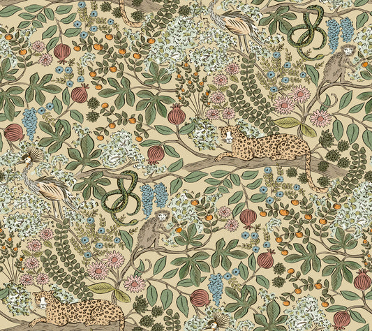 Rifle Paper Co. Safari Peel & Stick Wallpaper - Linen