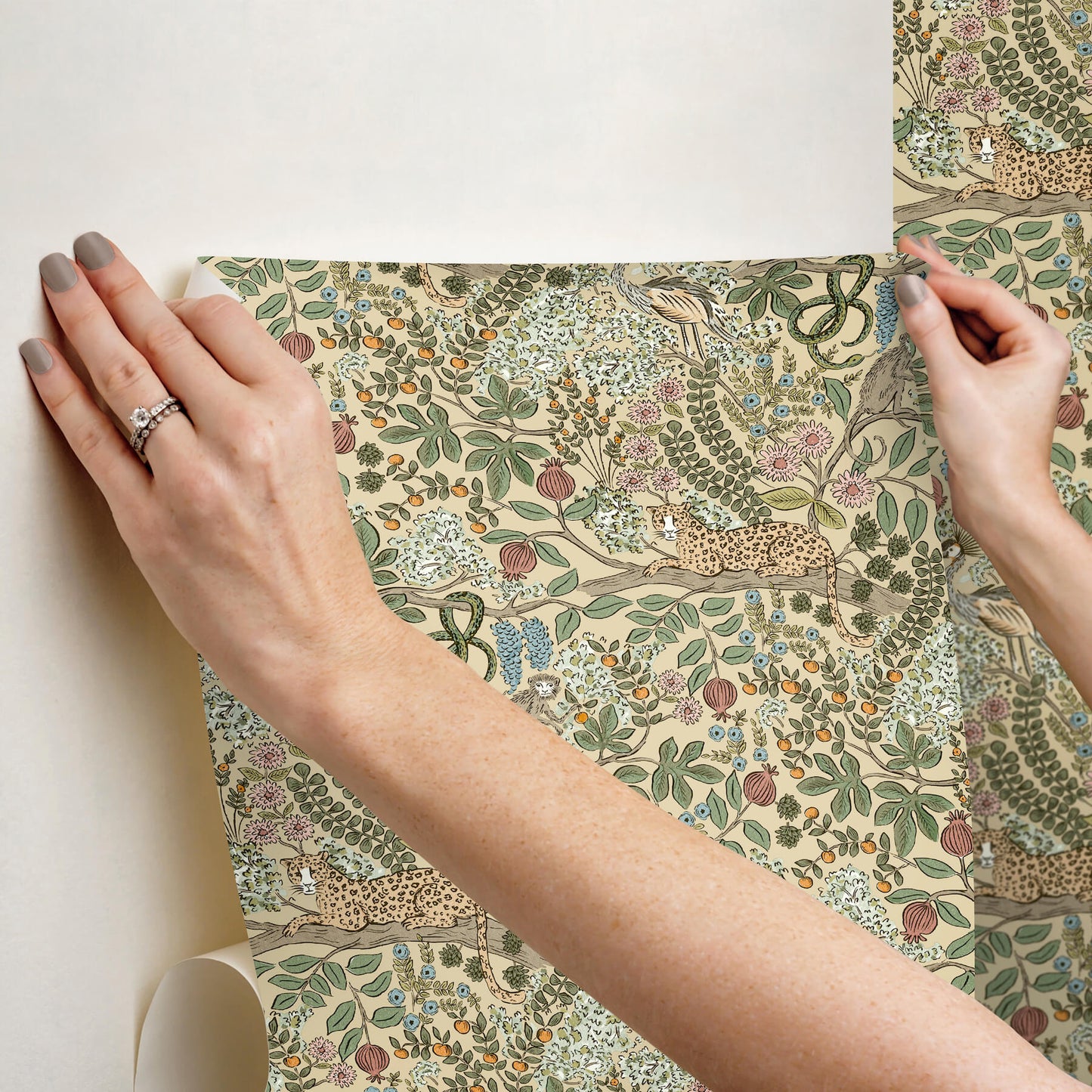 Rifle Paper Co. Safari Peel & Stick Wallpaper - Linen