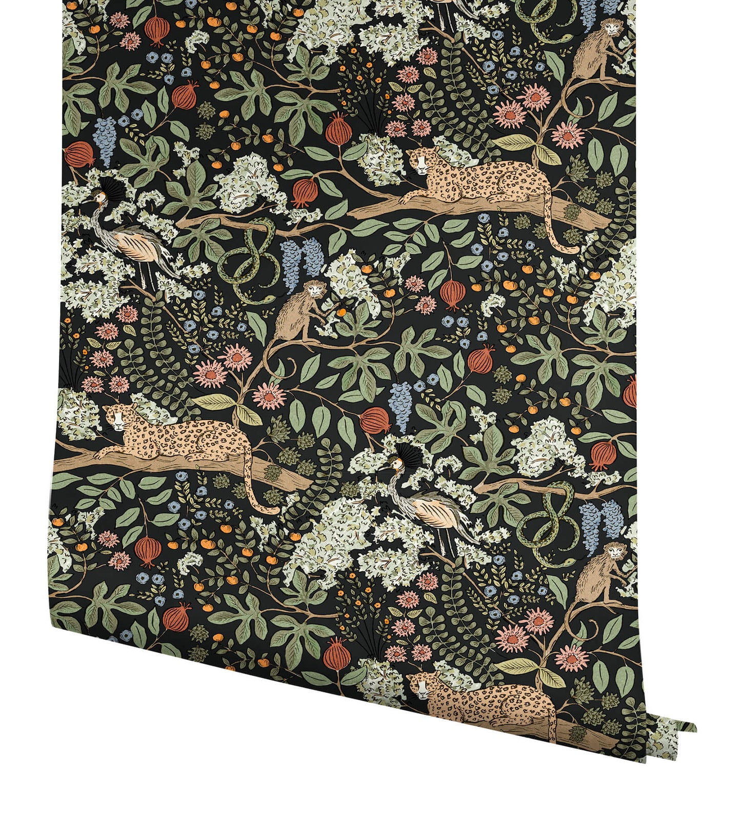 Rifle Paper Co. Safari Peel & Stick Wallpaper - Black