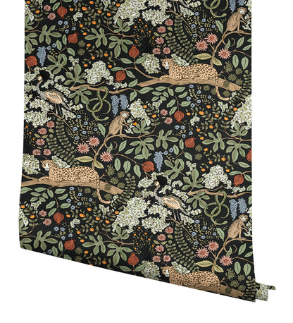 Rifle Paper Co. Safari Peel & Stick Wallpaper - Black