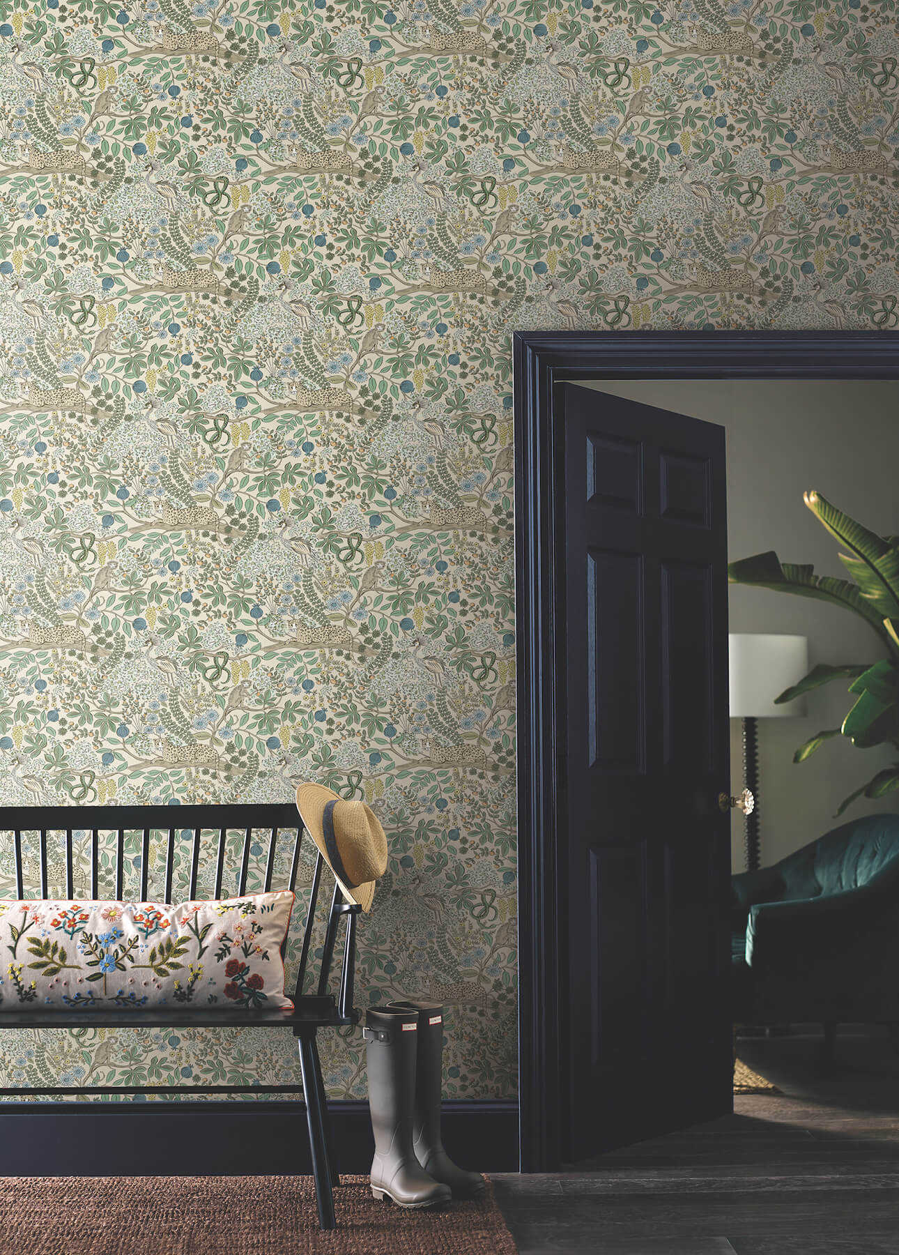 Rifle Paper Co. Safari Peel & Stick Wallpaper - Cream