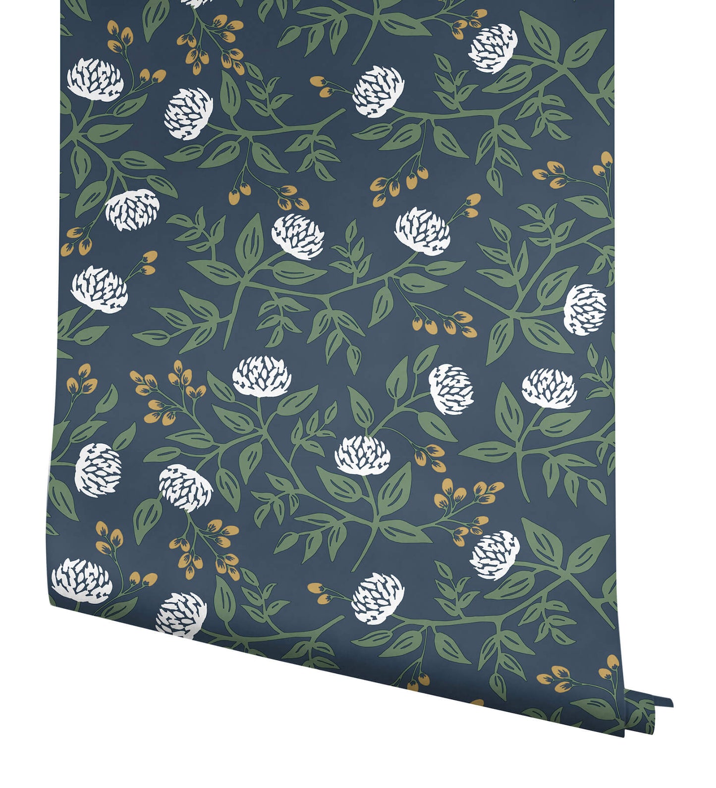 Rifle Paper Co. Peonies Peel & Stick Wallpaper - Navy