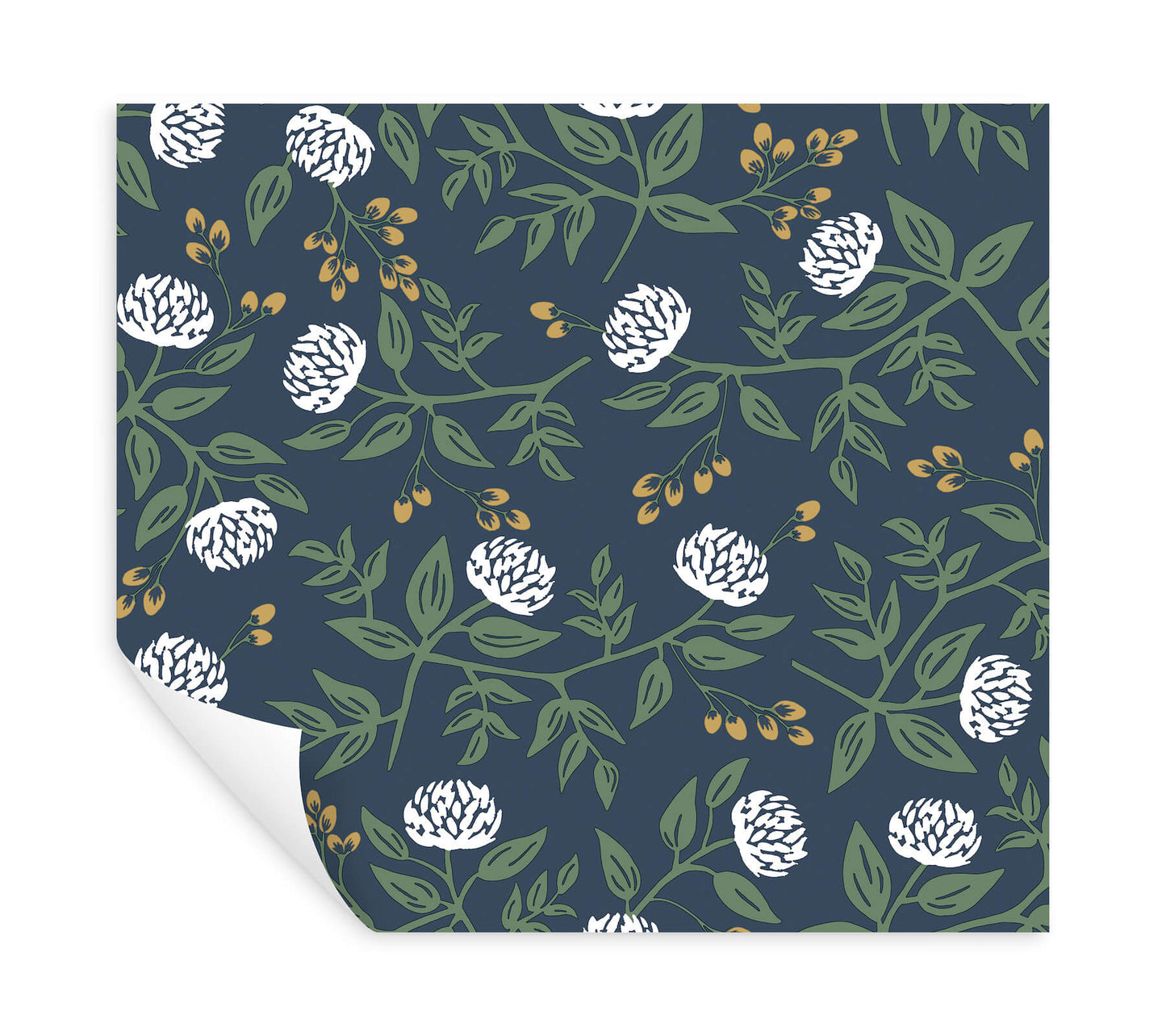 Rifle Paper Co. Peonies Peel & Stick Wallpaper - Navy