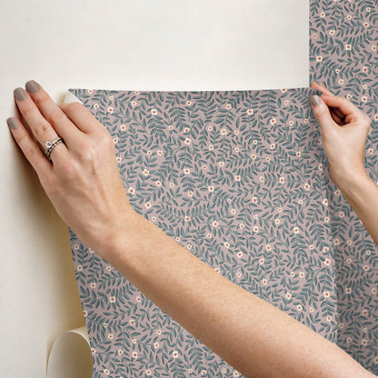 Rifle Paper Co. Elodie Peel & Stick Wallpaper - Lilac