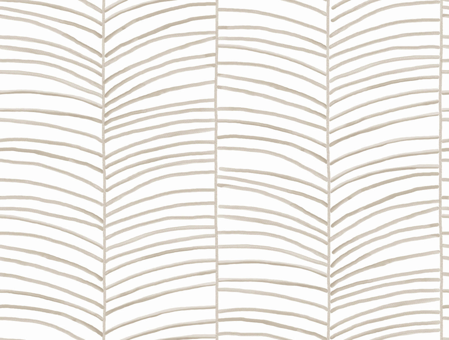 York Garden Muse Cascade Palm Peel & Stick Wallpaper - Taupe