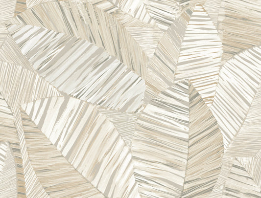 York Garden Muse Crown Canopy Peel & Stick Wallpaper - Neutral