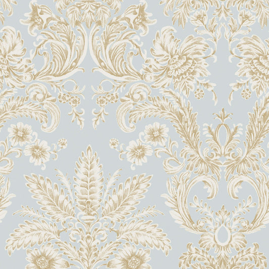 Mitchell Black Parlor Paper Wallpaper - Hazy Daytime