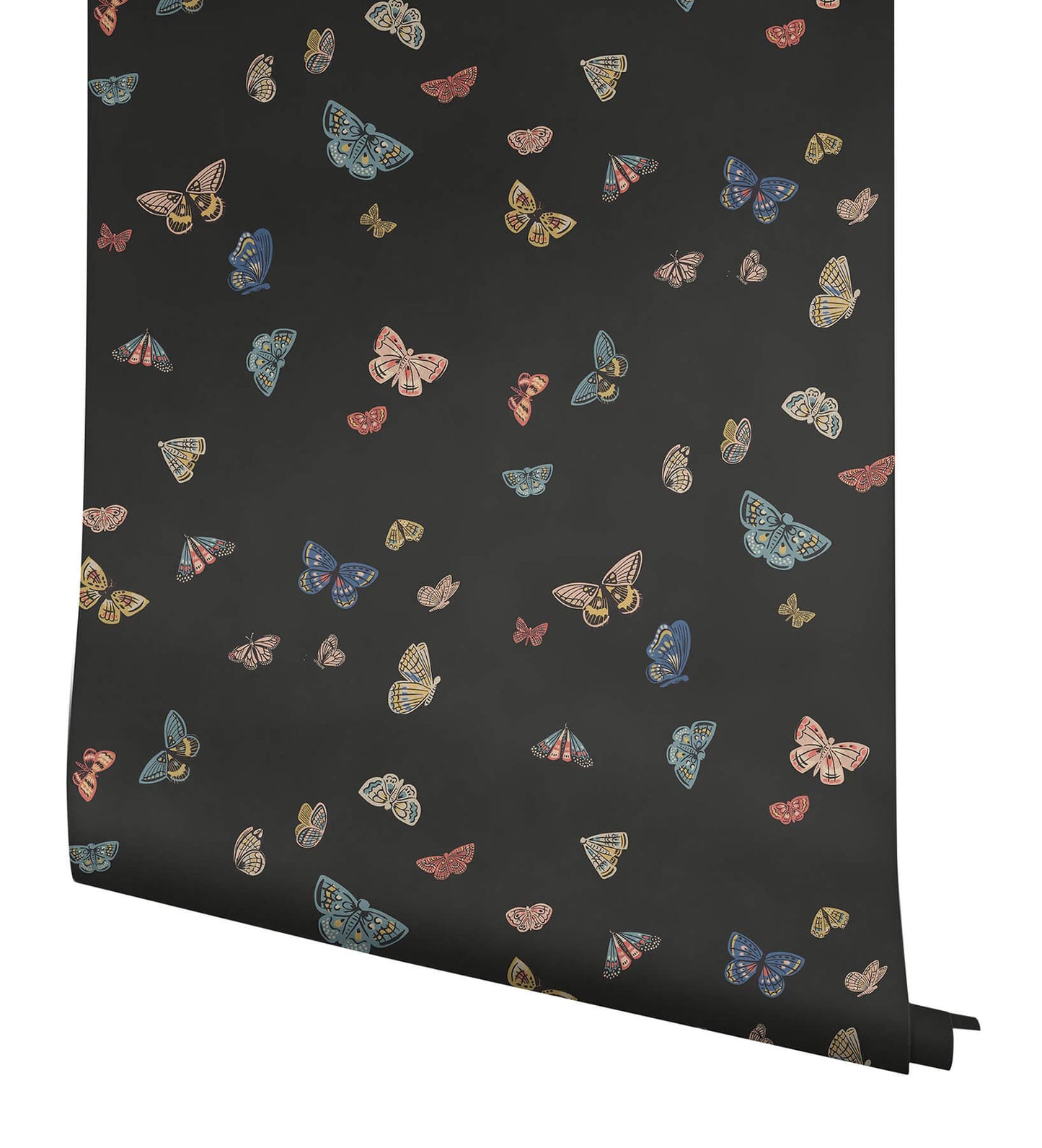 Rifle Paper Co. Butterfly House Wallpaper - Black