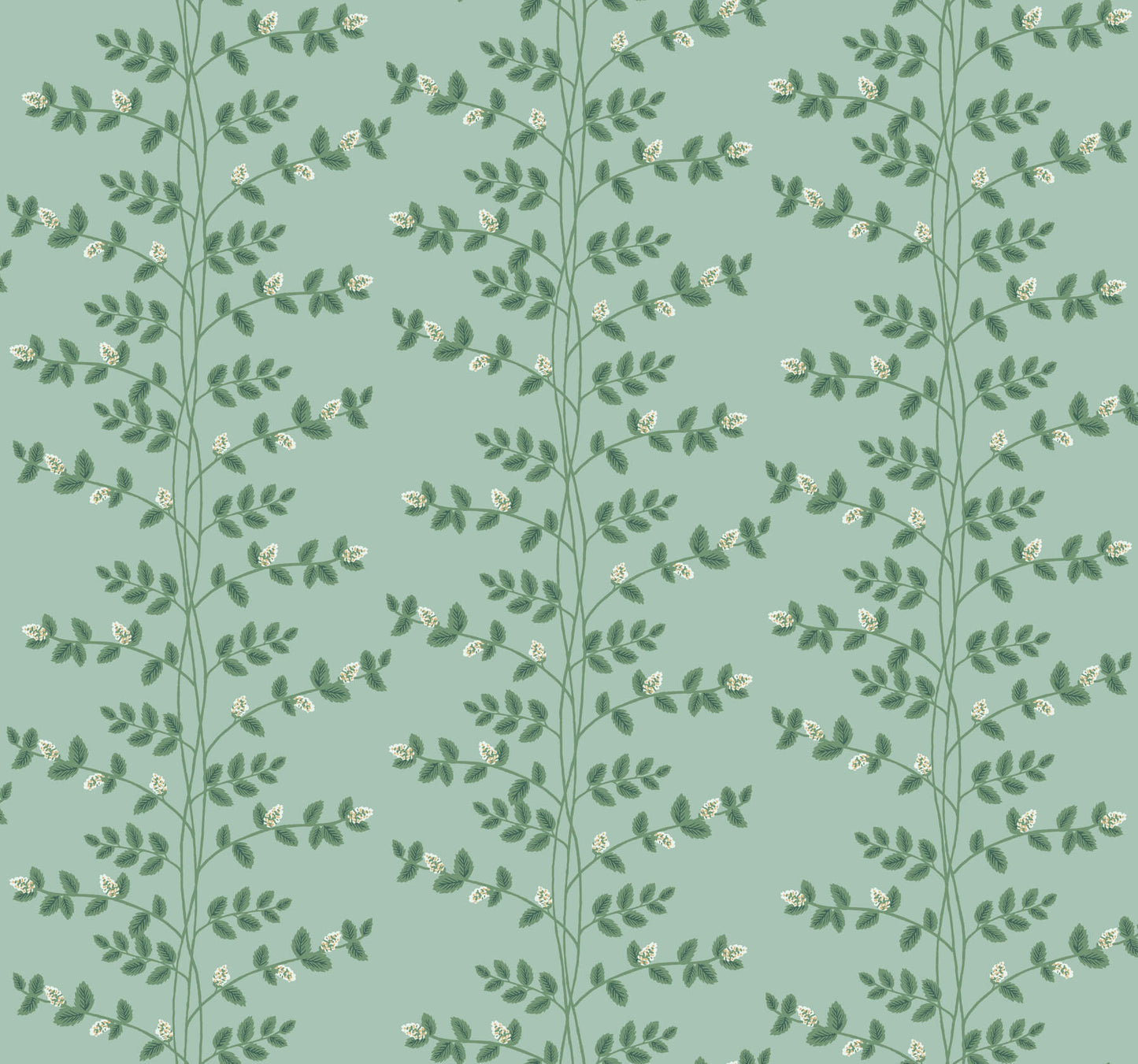 Rifle Paper Co. 3rd Edition Climbing Vine Wallpaper - Soft Teal