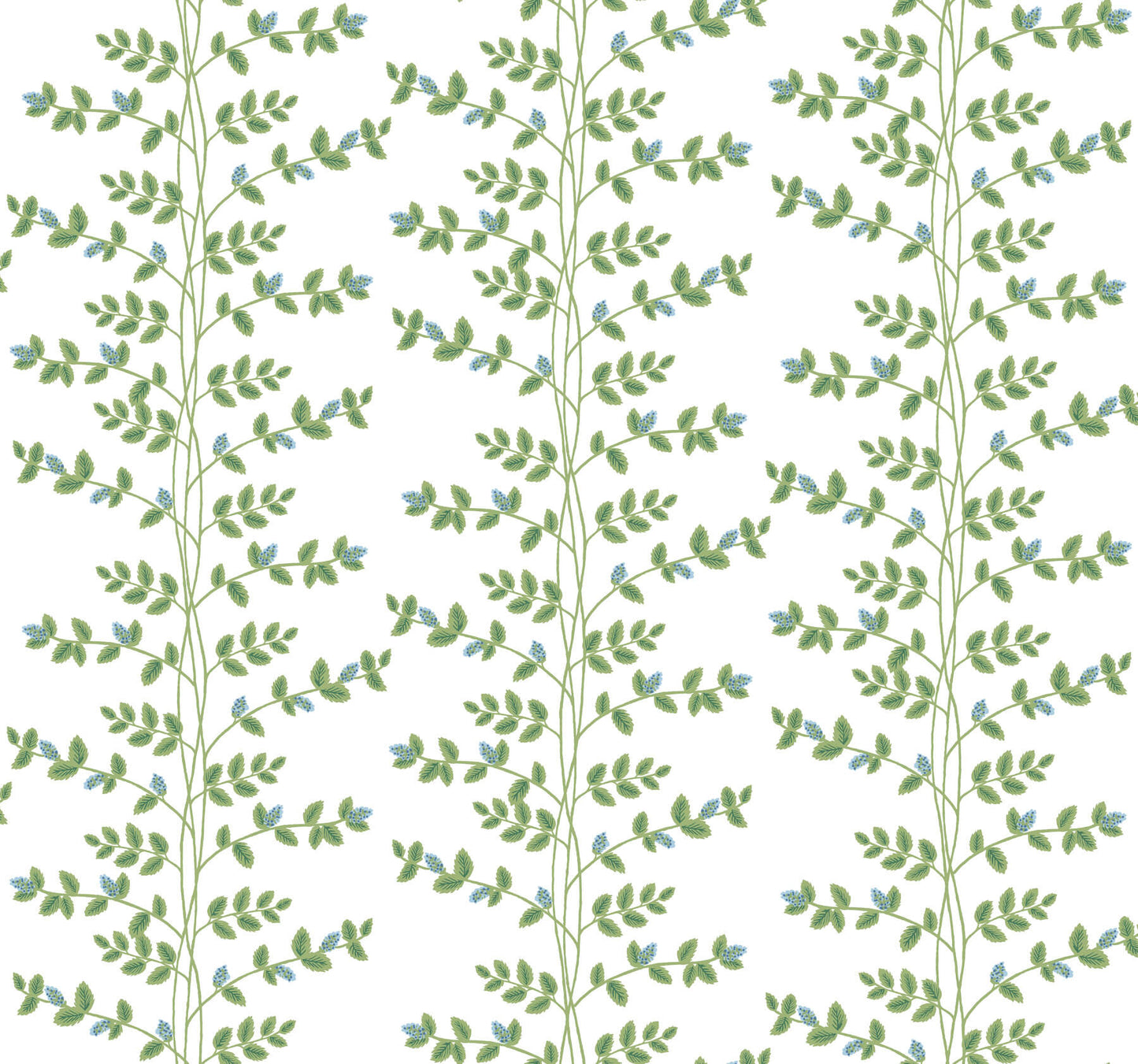 Rifle Paper Co. 3rd Edition Climbing Vine Wallpaper - Blue