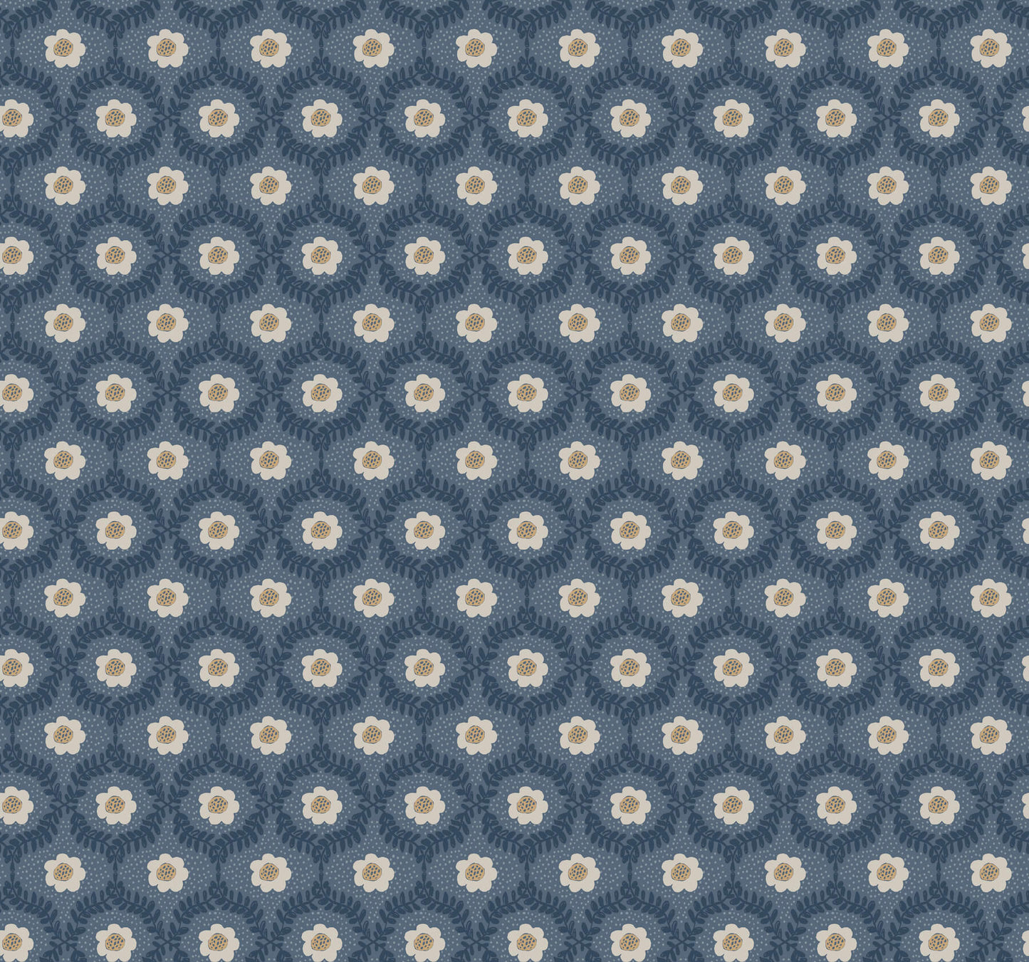 Rifle Paper Co. Emma Wallpaper - Navy