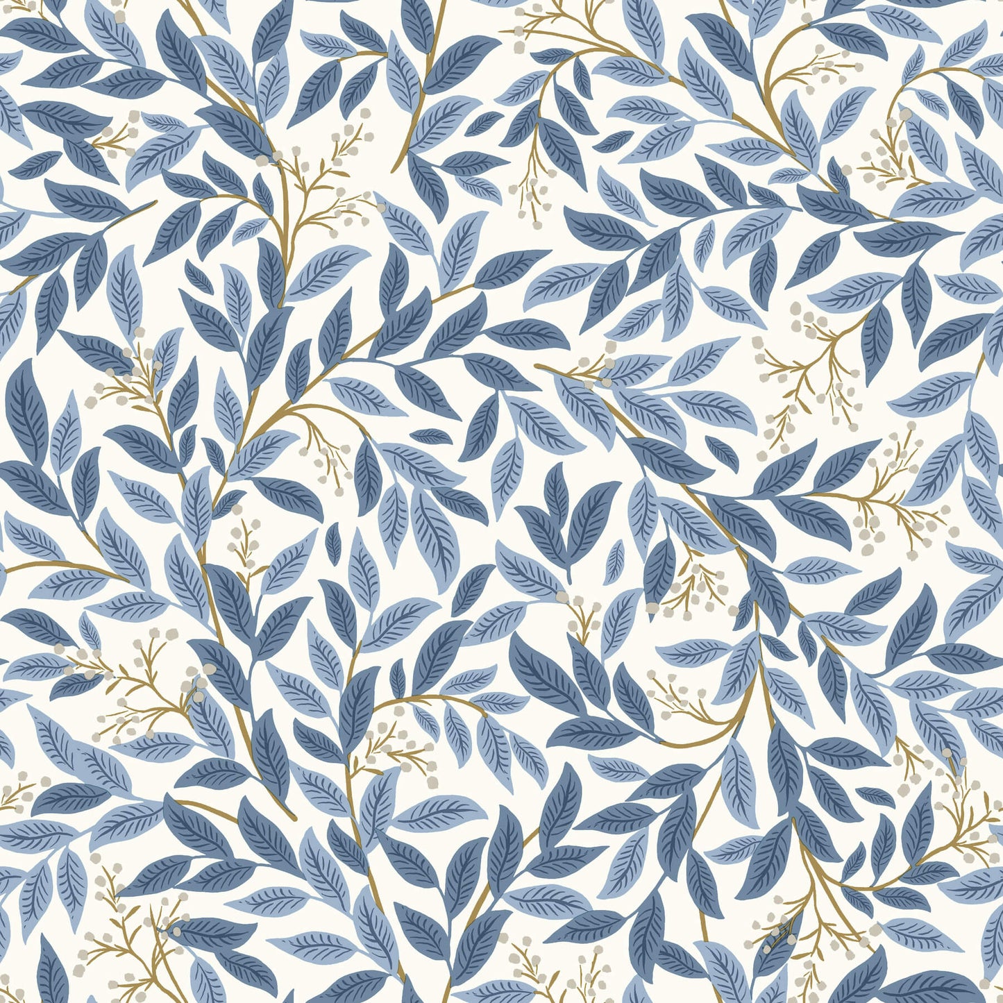 Rifle Paper Co. Willowberry Wallpaper - Blue