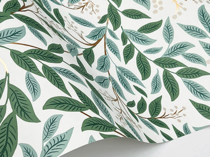 Rifle Paper Co. 3rd Edition Willowberry Wallpaper - Emerald