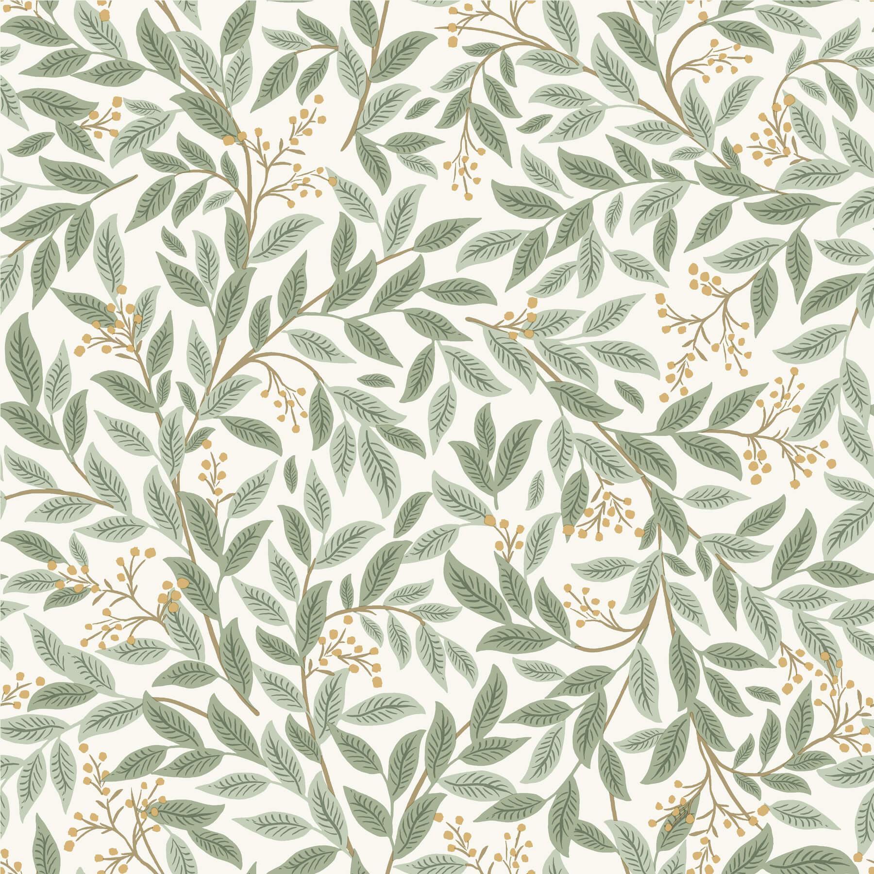 Trees Rifle Paper Shop Rifle Paper Co. Wallpaper at US Wall Decor