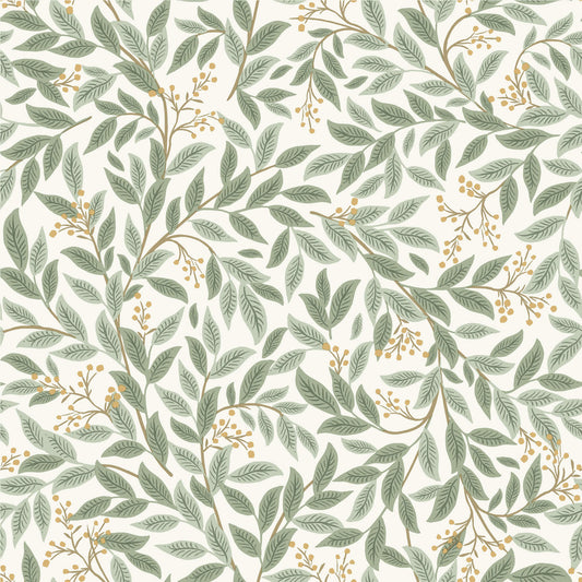 Rifle Paper Co. 3rd Edition Willowberry Wallpaper - Sage