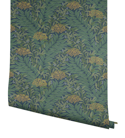 Rifle Paper Co. Highgrove Wallpaper - Navy