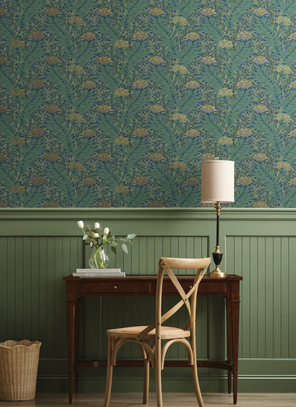 Rifle Paper Co. Highgrove Wallpaper - Navy