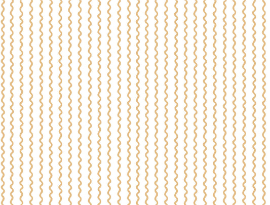 Rifle Paper Co. 3rd Edition Rickrack Wallpaper - Gold