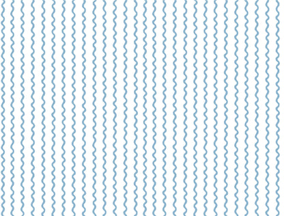 Rifle Paper Co. Rickrack Wallpaper - Blue