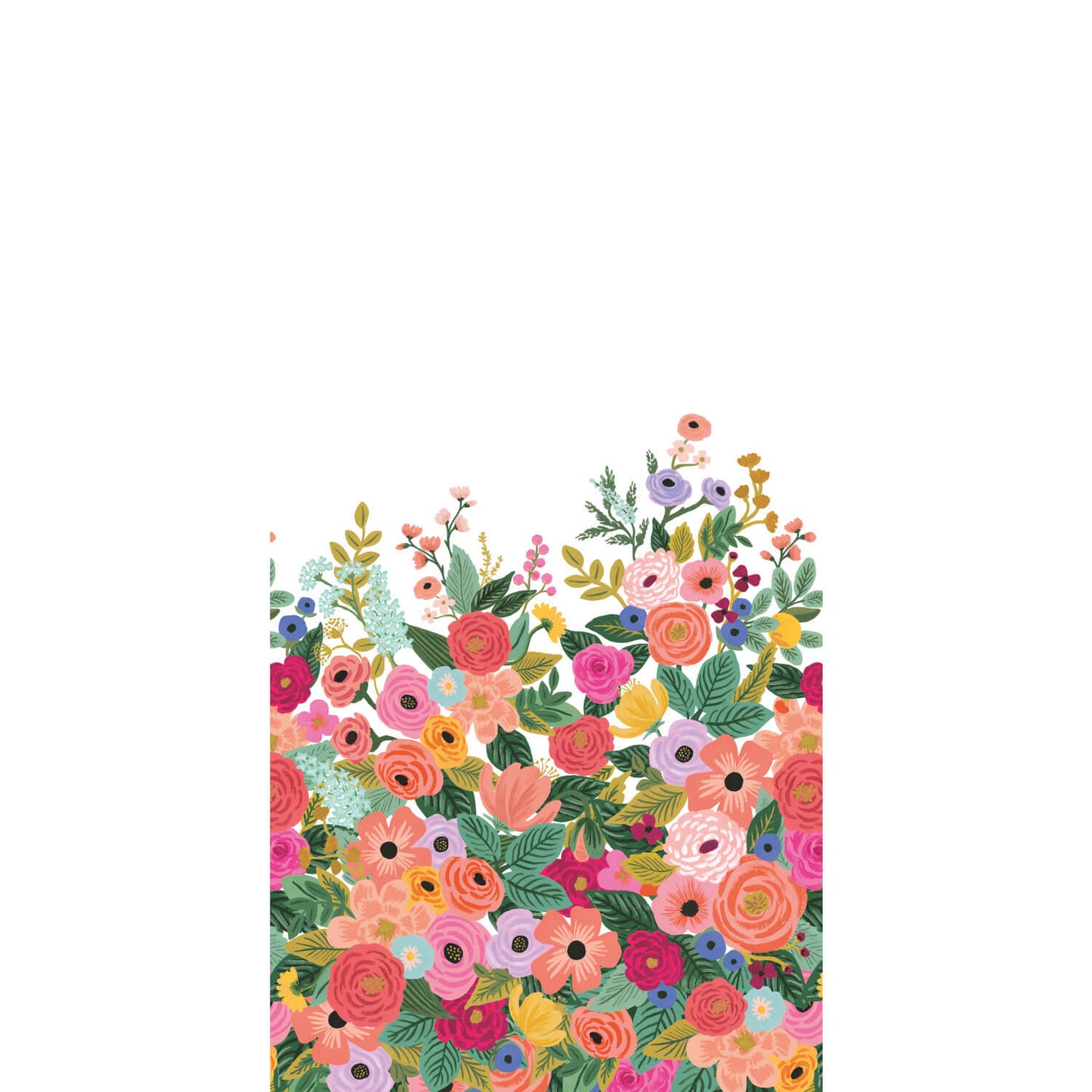 Rifle Paper Co. Garden Party Wall Mural - Bright Pink