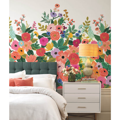 Rifle Paper Co. Garden Party Wall Mural - Bright Pink