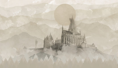 Harry Potter Hogwarts Castle Peel & Stick Wallpaper Mural