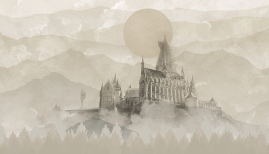Harry Potter Hogwarts Castle Peel & Stick Wallpaper Mural