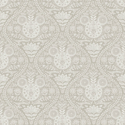 Disney Mickey Mouse Block Print Peel & Stick Wallpaper - Cream