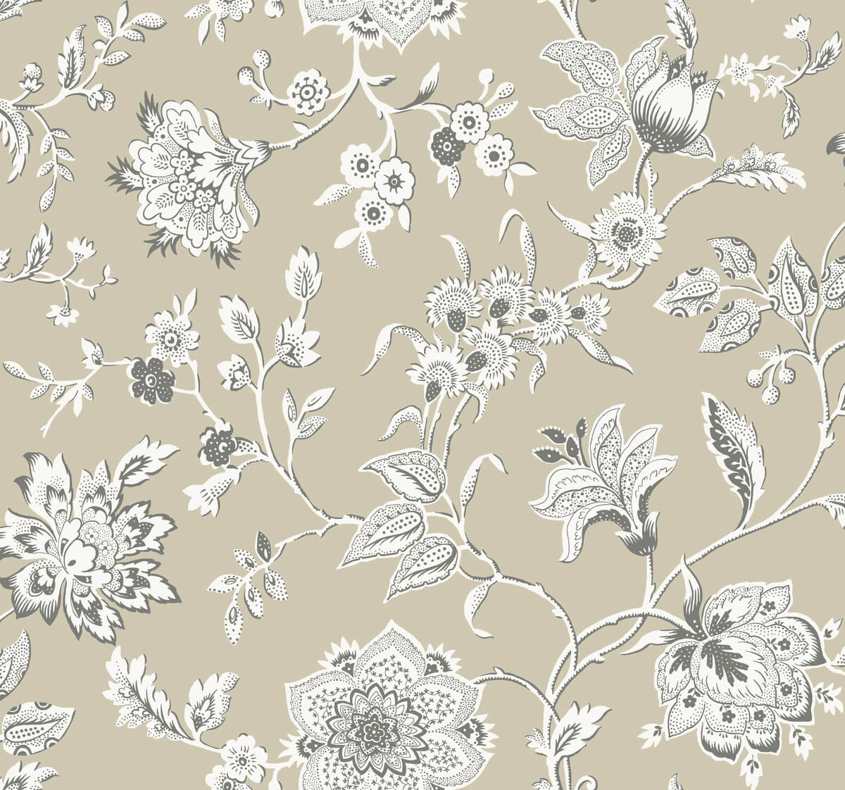 Toile Resource Library Wallpaper Collection - SAMPLE