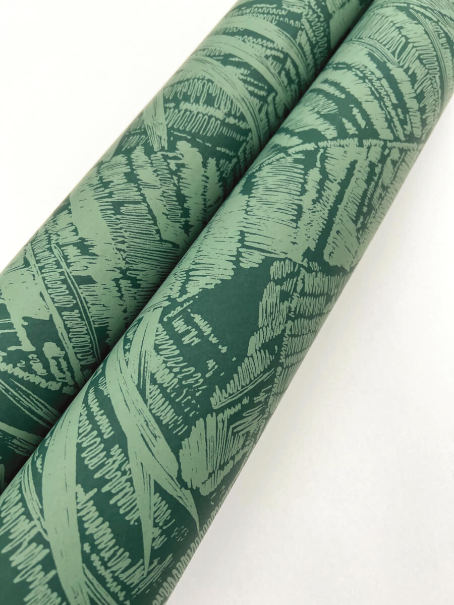 Toile Resource Library Palm Cove Toile Wallpaper - Green