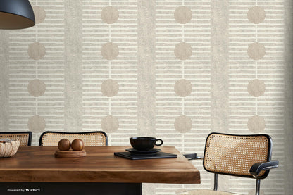 Mitchell Black Forbes Masters Nomalanga Wallpaper - Linen