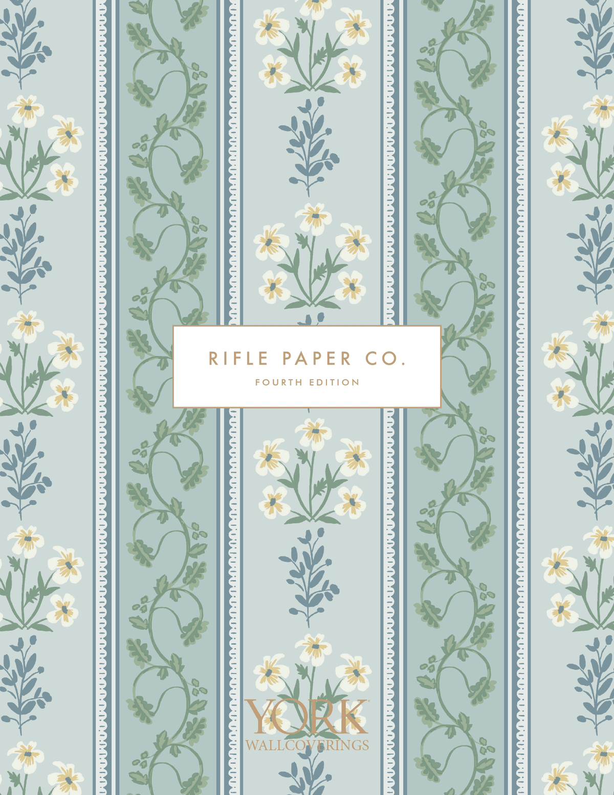 Rifle Paper Co. Sylvie Wallpaper Sample - Blush